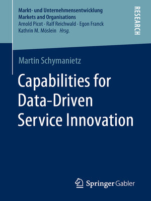 cover image of Capabilities for Data-Driven Service Innovation